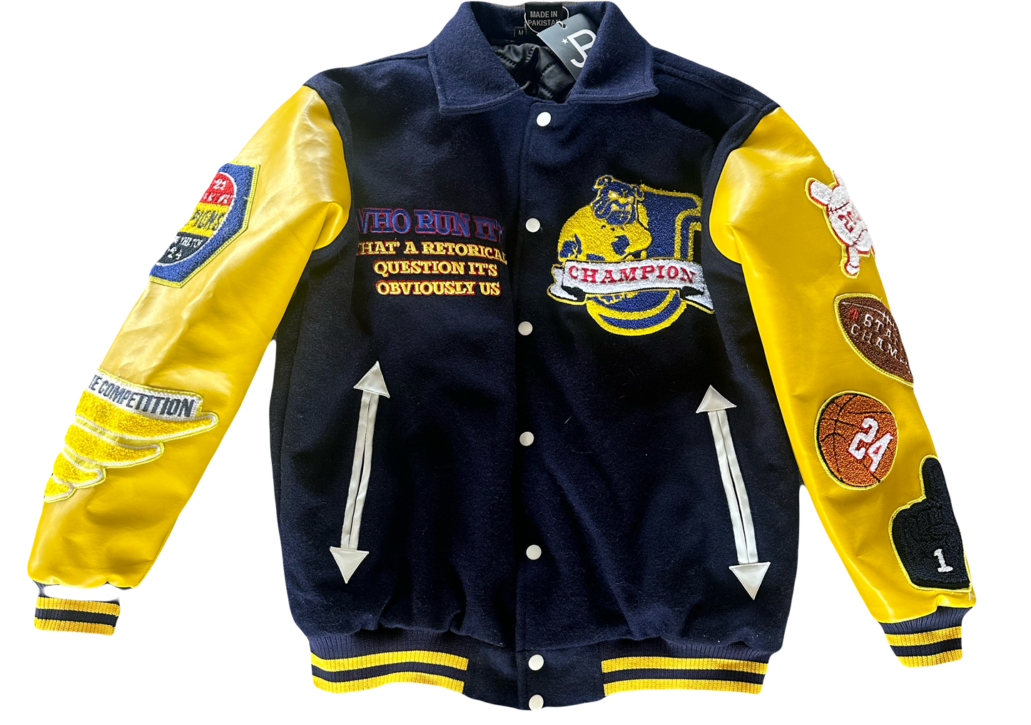 STATE CHAMPS Varsity jacket