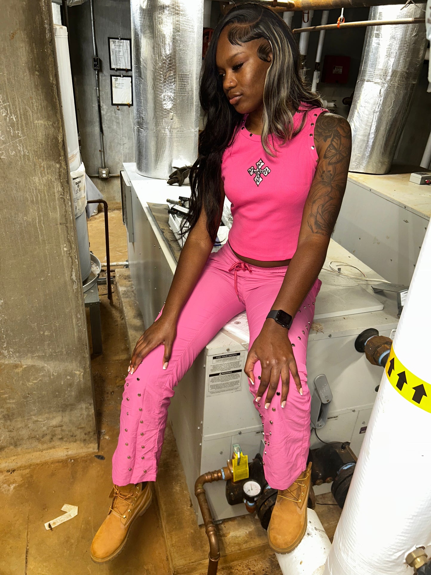 Women’s crop top set