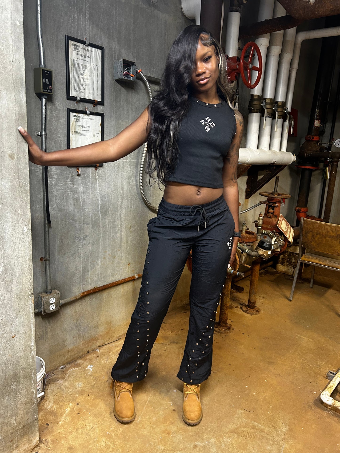 Women’s crop top set